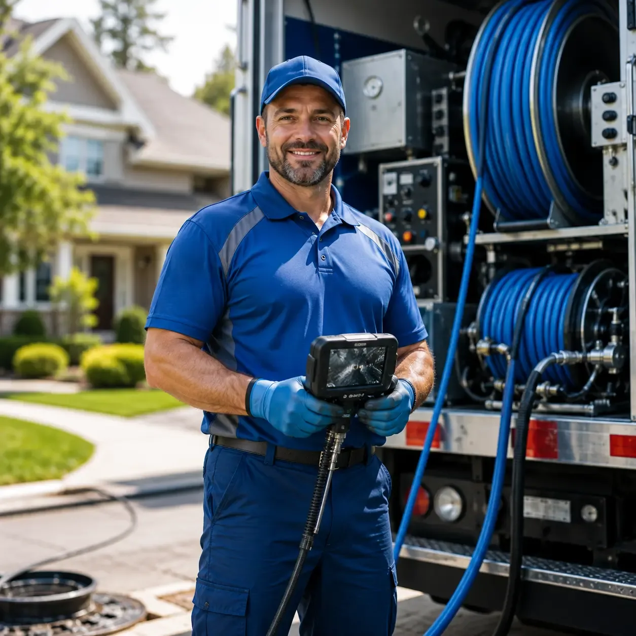 Local outdoor drain cleaning specialists in Mellen, WI